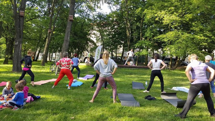 Fitness w Parku im. Gen.Zaruskiego - Natural Fit